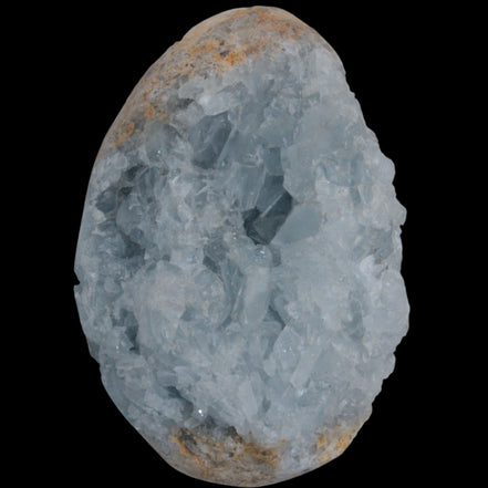 Celestite geode 310g in sunlight - Rocks and Things Store