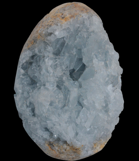 Celestite geode 310g in sunlight - Rocks and Things Store