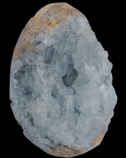 Celestite geode 310g in sunlight - Rocks and Things Store