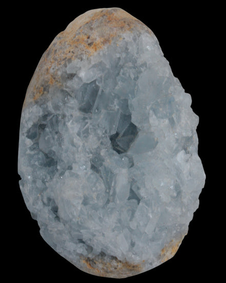 Celestite geode 310g in sunlight - Rocks and Things Store