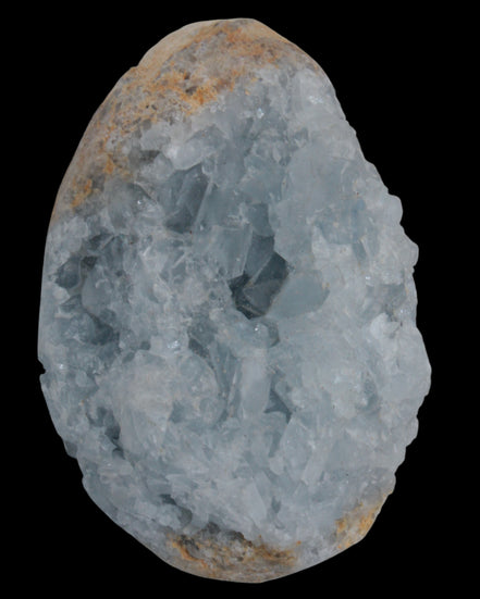 Celestite geode 310g in sunlight - Rocks and Things Store