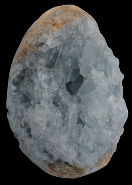 Celestite geode 310g in sunlight - Rocks and Things Store