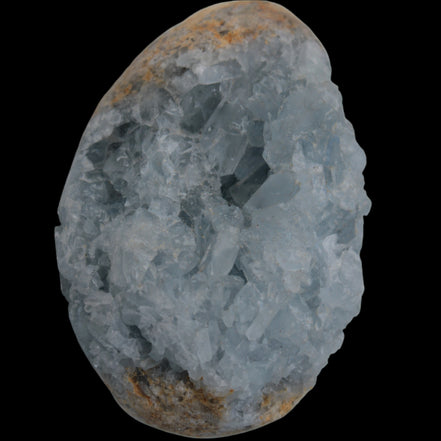Celestite geode 310g in sunlight - Rocks and Things Store