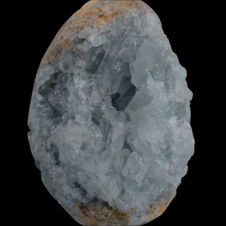 Celestite geode 310g in sunlight - Rocks and Things Store