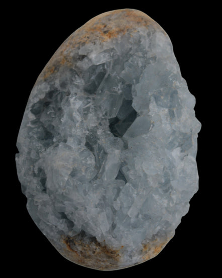 Celestite geode 310g in sunlight - Rocks and Things Store