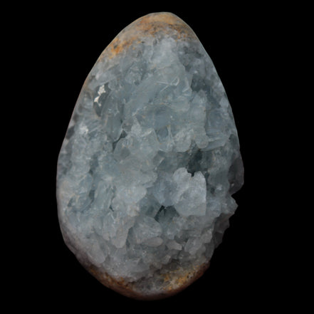 Celestite geode 310g in sunlight - Rocks and Things Store