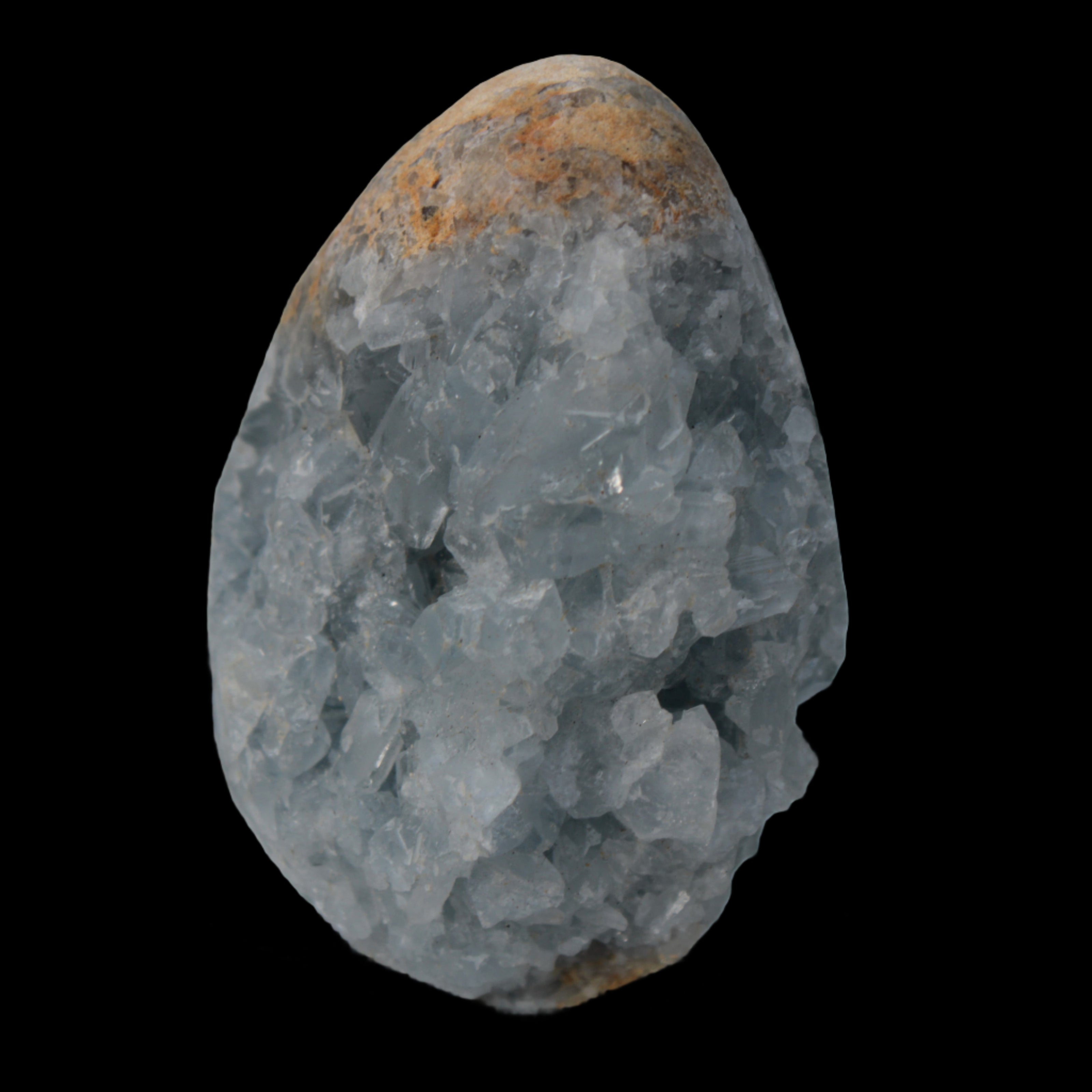 Celestite geode 310g in sunlight - Rocks and Things Store