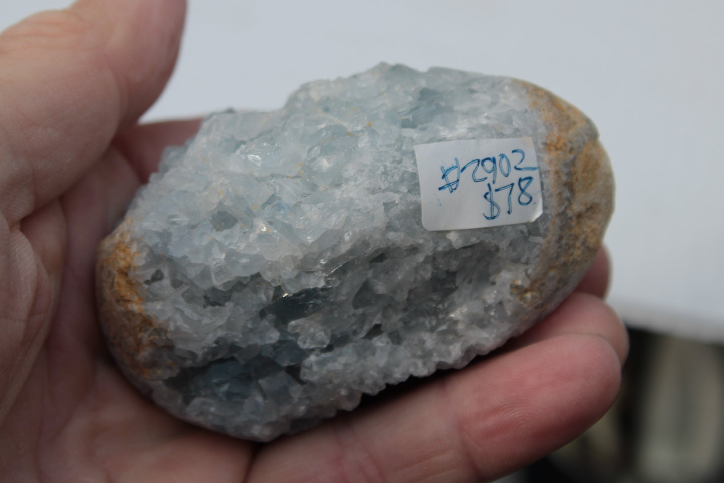 Celestite geode 310g Rocks and Things