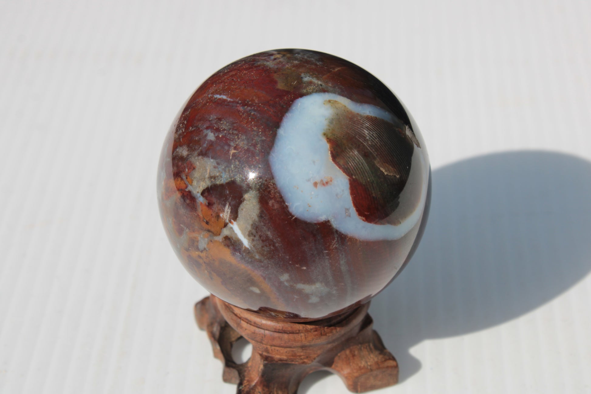 Jasper sphere 63mm 340g Rocks and Things