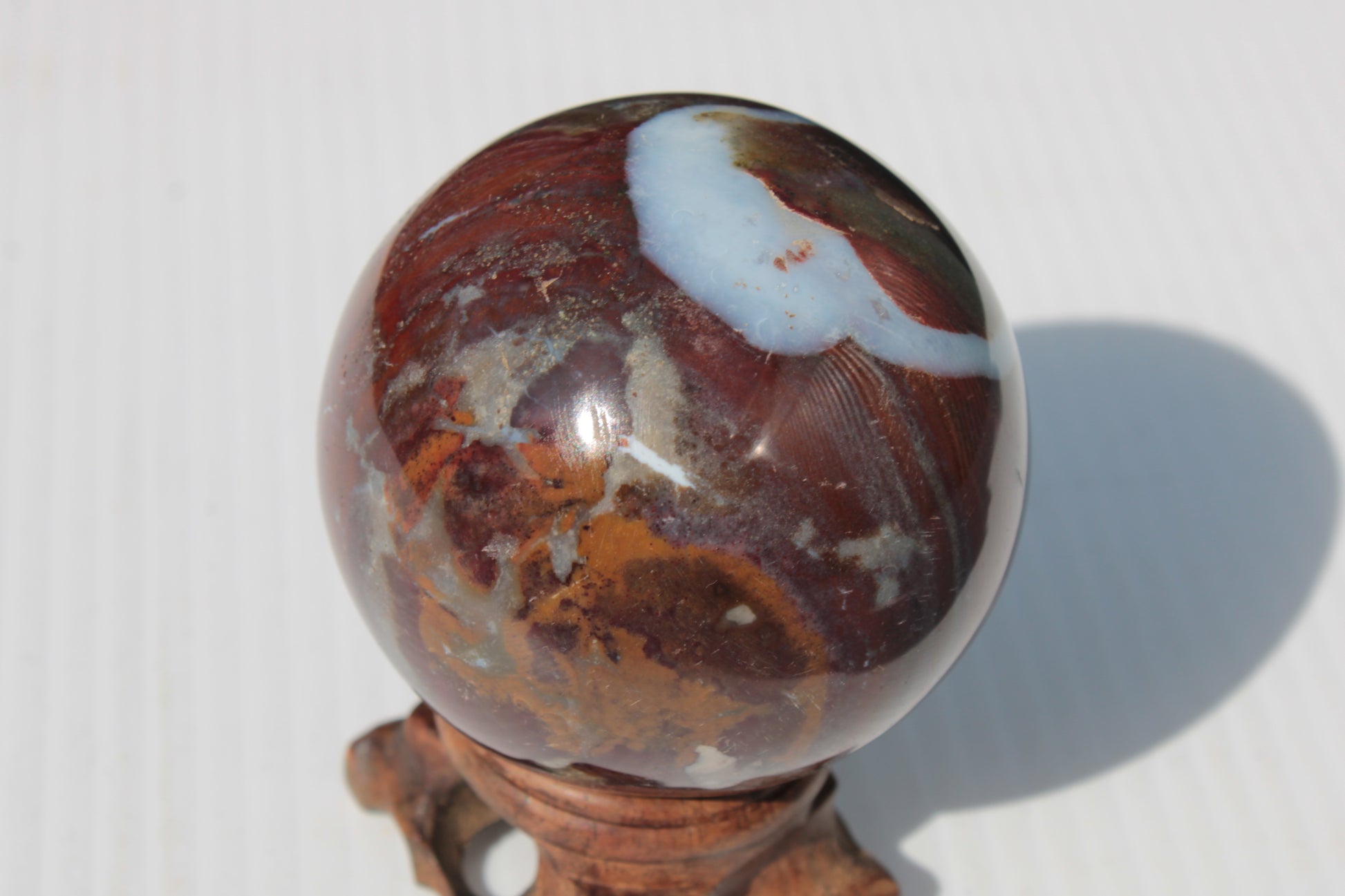 Jasper sphere 63mm 340g Rocks and Things