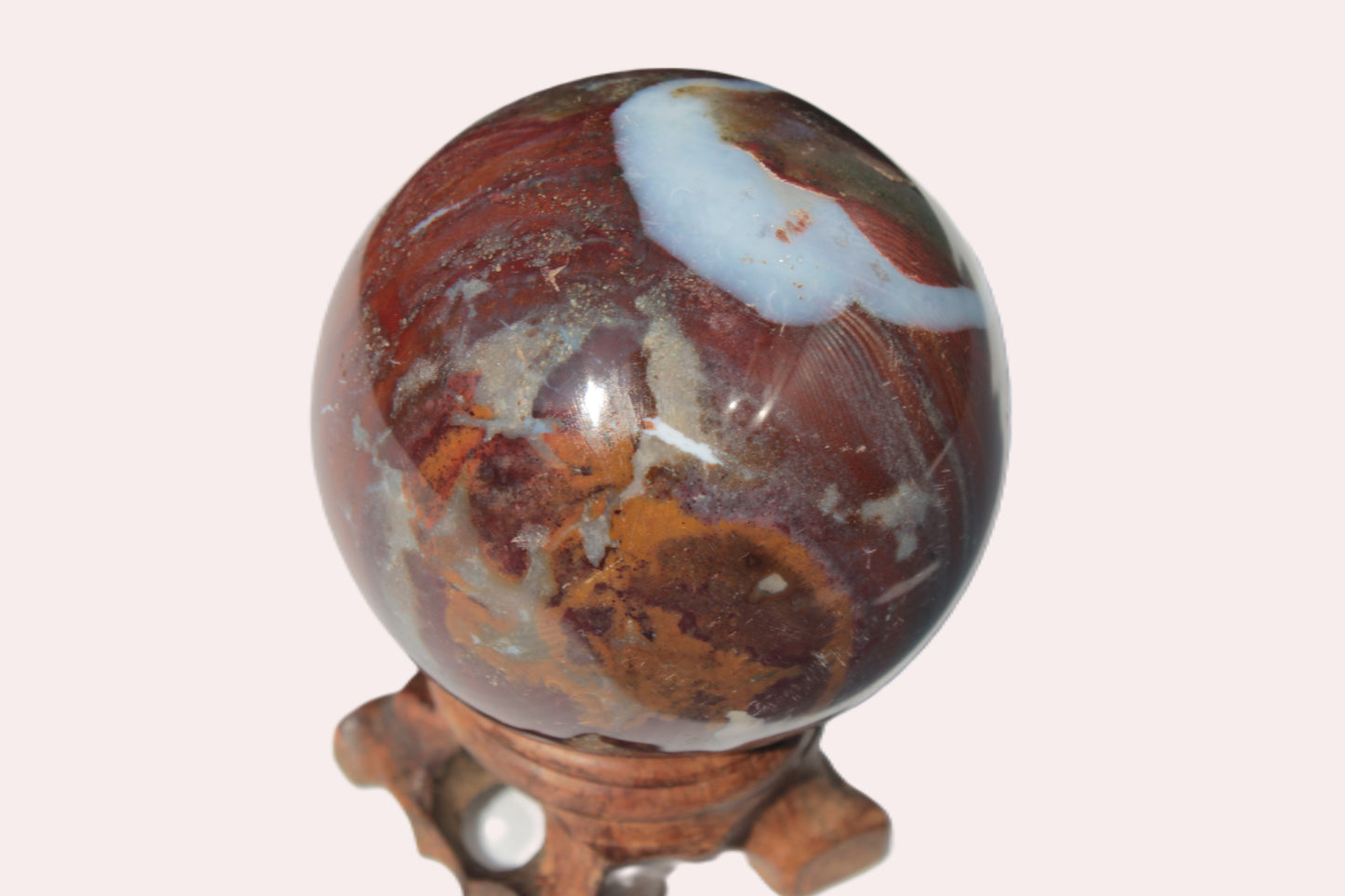 Jasper sphere 63mm 340g Rocks and Things