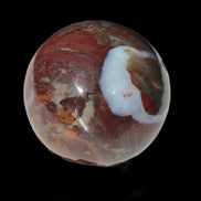 Jasper sphere 63mm 340g in sunshine - Rocks and Things Store
