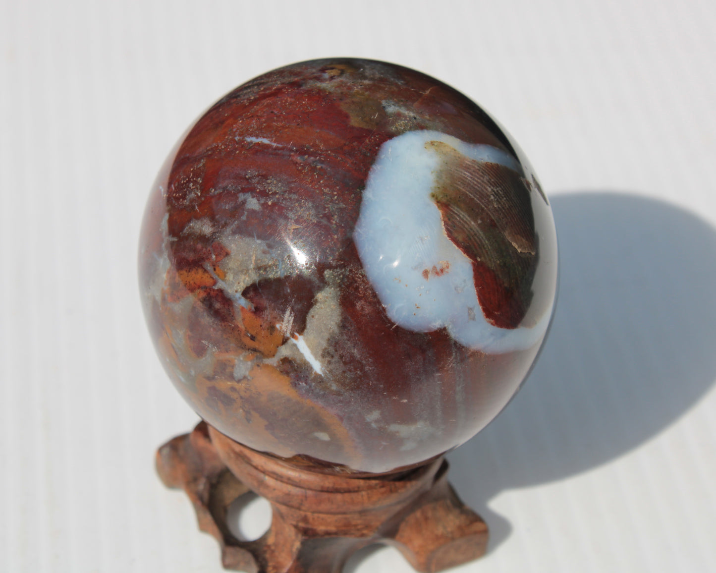 Jasper sphere 63mm 340g Rocks and Things