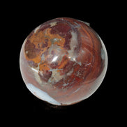 Jasper sphere 63mm 340g in sunshine - Rocks and Things Store