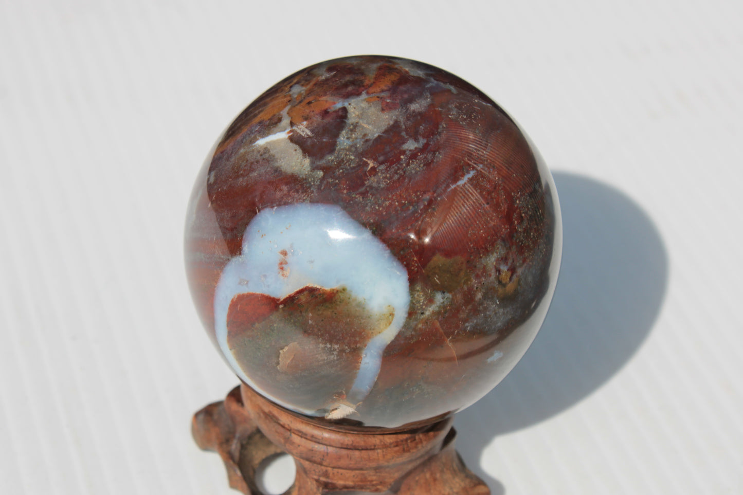 Jasper sphere 63mm 340g Rocks and Things