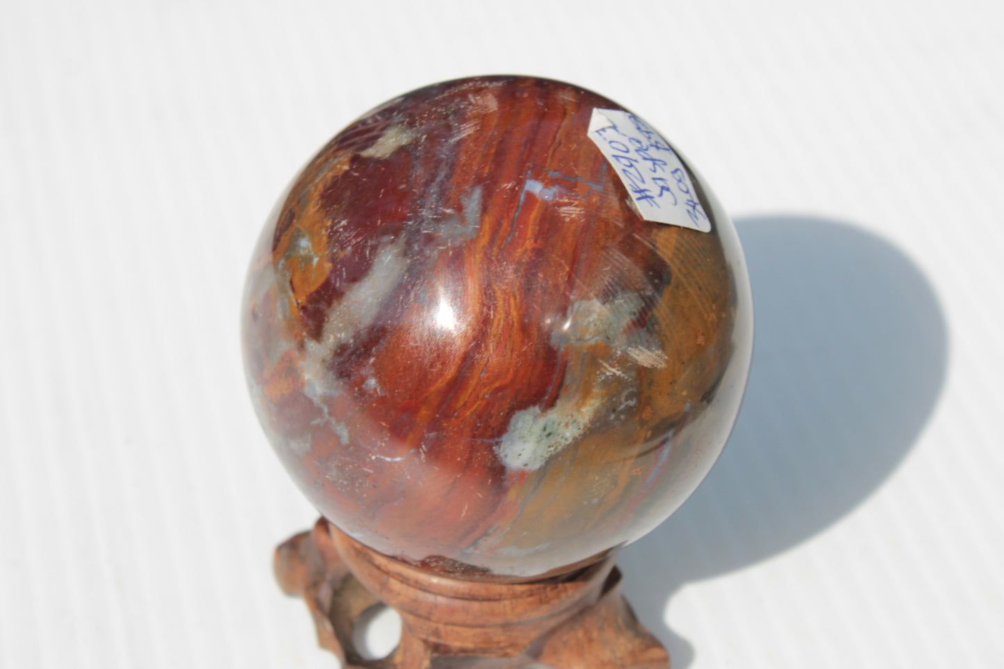 Jasper sphere 63mm 340g Rocks and Things