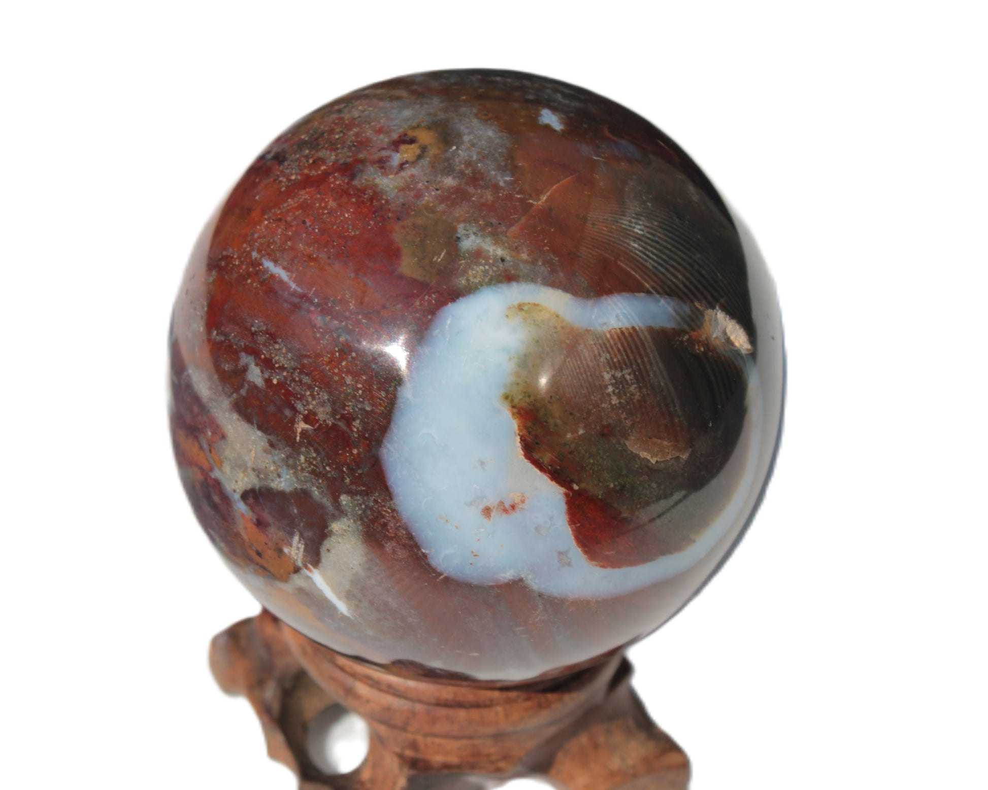 Jasper sphere 63mm 340g Rocks and Things