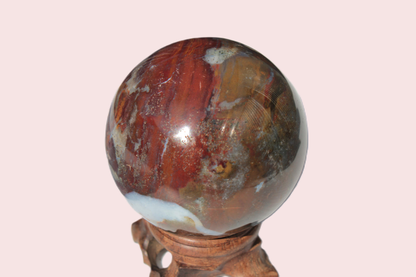 Jasper sphere 63mm 340g Rocks and Things