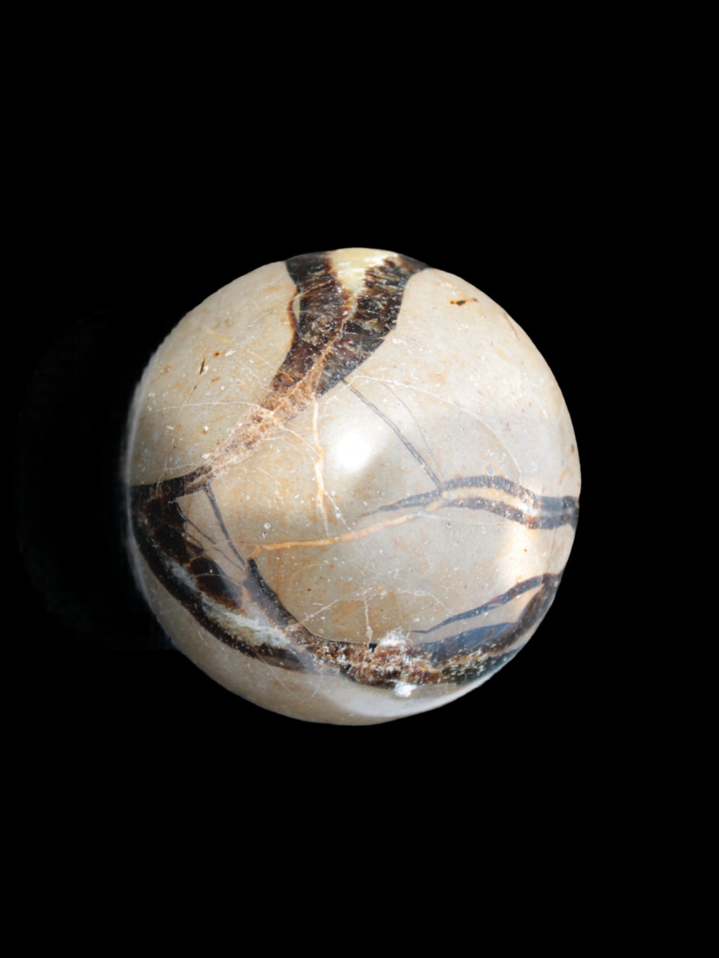 Septarian Dragon stone sphere 59mm 274g - Rocks and Things Store