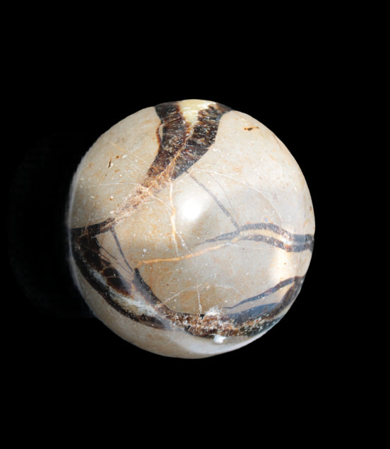 Septarian Dragon stone sphere 59mm 274g - Rocks and Things Store