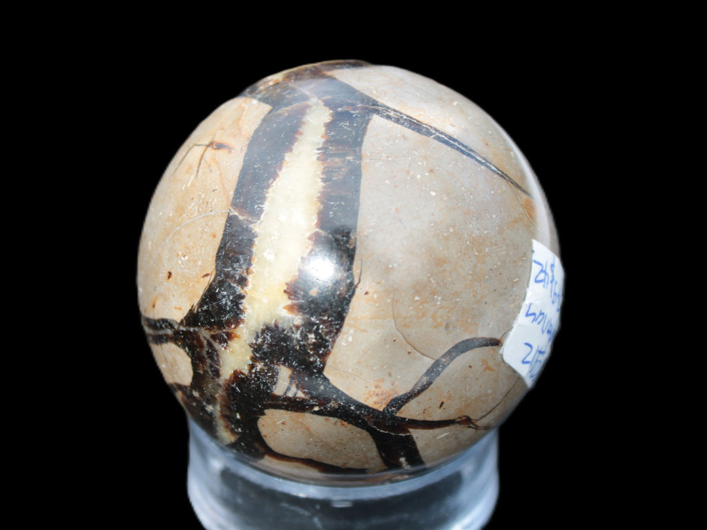 Septarian Dragon stone sphere 59mm 274g Rocks and Things