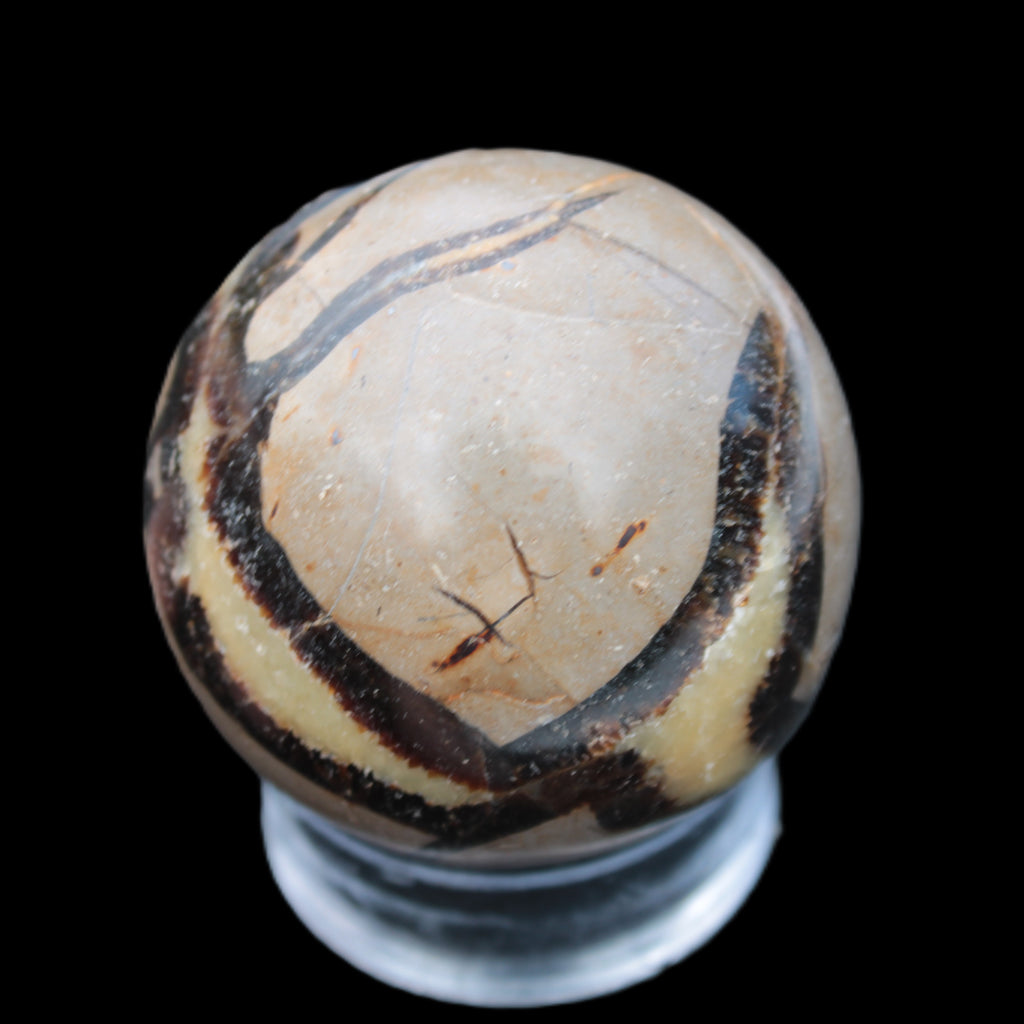 Septarian Dragon stone sphere 59mm 274g Rocks and Things
