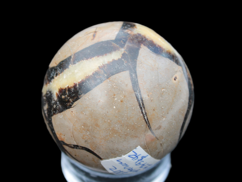 Septarian Dragon stone sphere 59mm 274g Rocks and Things