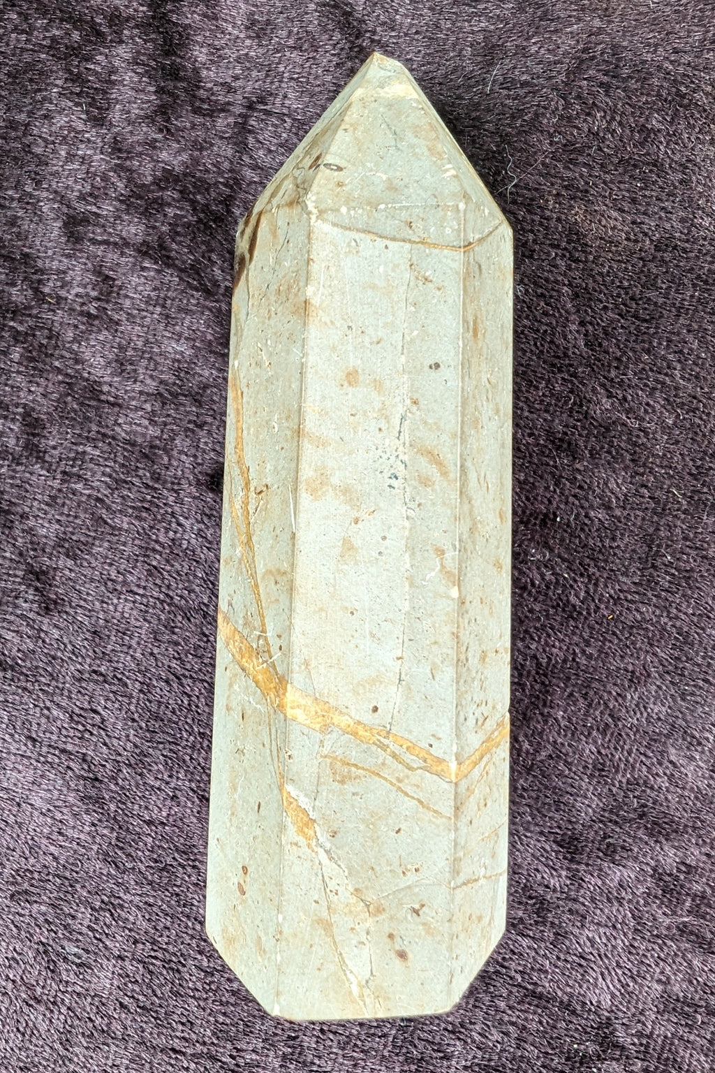 Septarian Dragon Stone wand 90g Rocks and Things