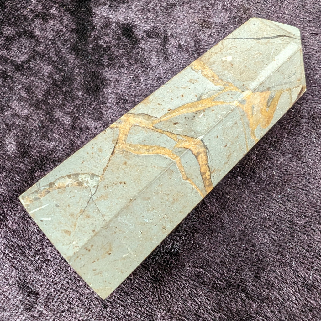Septarian Dragon Stone wand 90g Rocks and Things