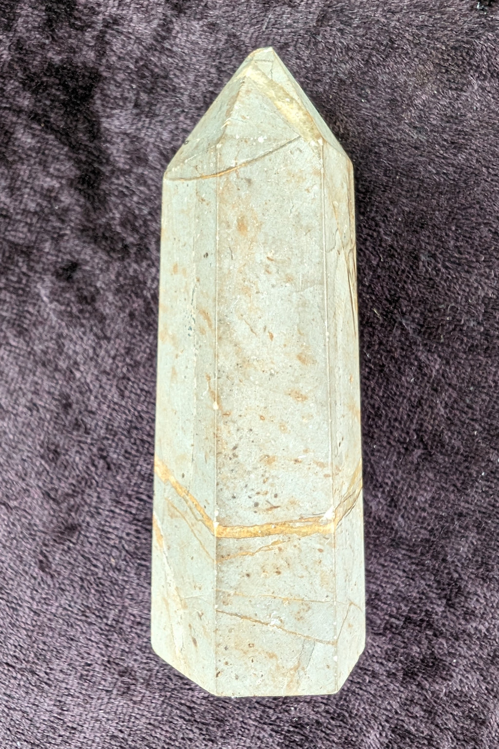 Septarian Dragon Stone wand 90g Rocks and Things