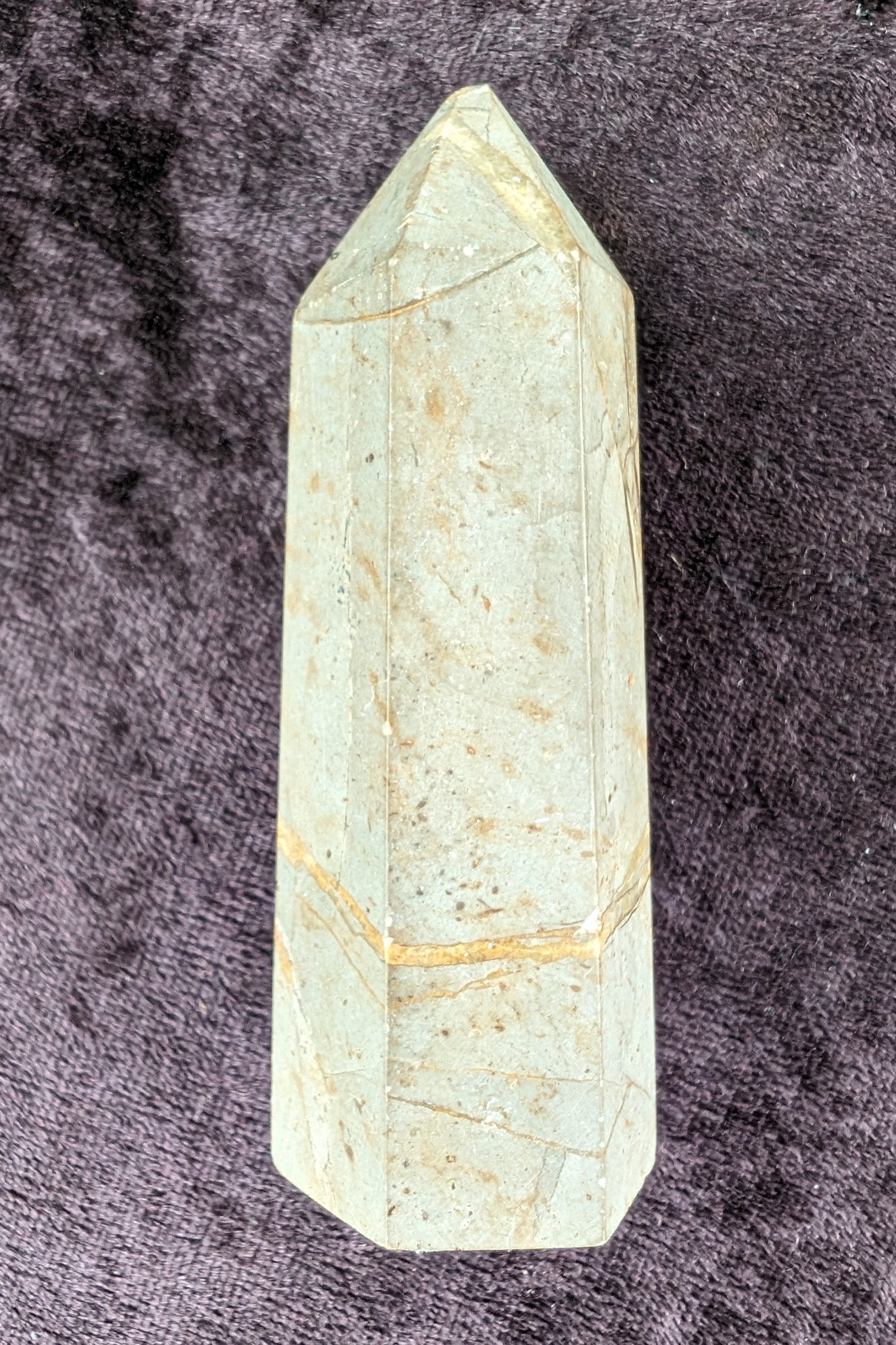 Septarian Dragon Stone wand 90g Rocks and Things