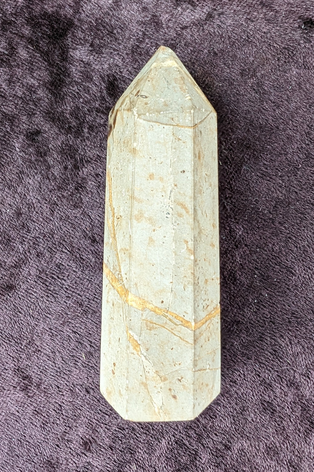 Septarian Dragon Stone wand 90g Rocks and Things