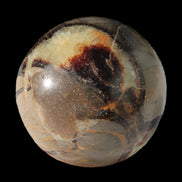 Septarian Dragon Stone sphere 47mm 144g in sunlight - Rocks and Things Store