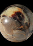 Septarian Dragon Stone sphere 47mm 144g in sunlight - Rocks and Things Store