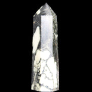 Chrysanthemum Stone wand 71mm 51g in sunlight - Rocks and Things Store