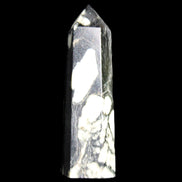 Chrysanthemum Stone wand 71mm 51g in sunlight - Rocks and Things Store