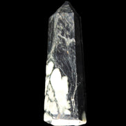 Chrysanthemum Stone wand 71mm 51g in sunlight - Rocks and Things Store