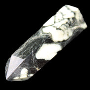 Chrysanthemum Stone wand 71mm 51g in sunlight - Rocks and Things Store