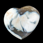 Whale Agate heart 257g in sunlight - Rocks and Things Store