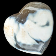 Whale Agate heart 257g in sunlight - Rocks and Things Store
