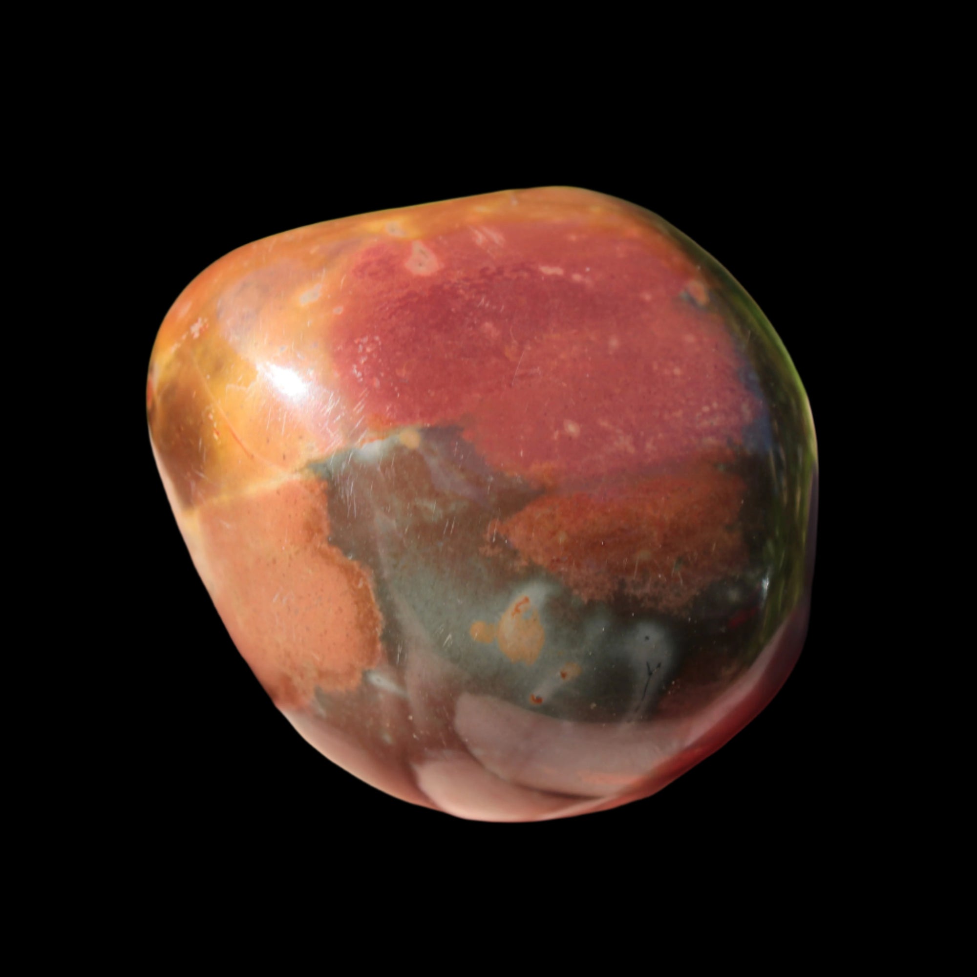 Jasper palmstone 165g in sunlight - Rocks and Things Store