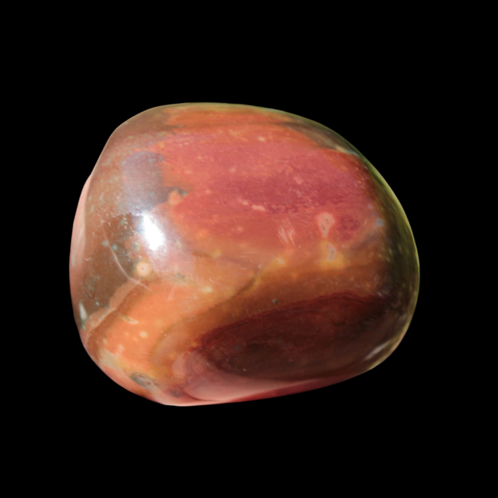 Jasper palmstone 165g in sunlight - Rocks and Things Store