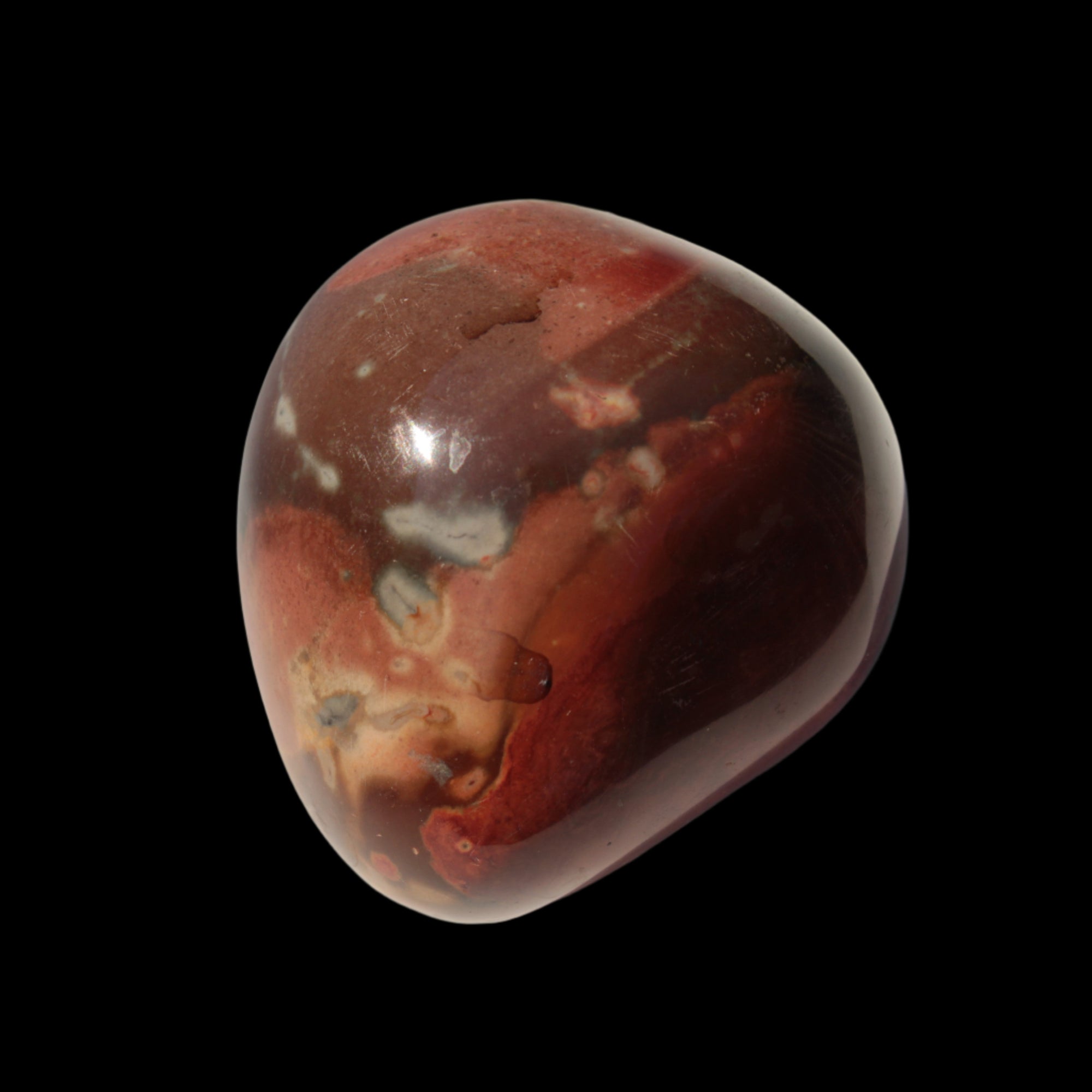 Jasper palmstone 165g in sunlight - Rocks and Things Store