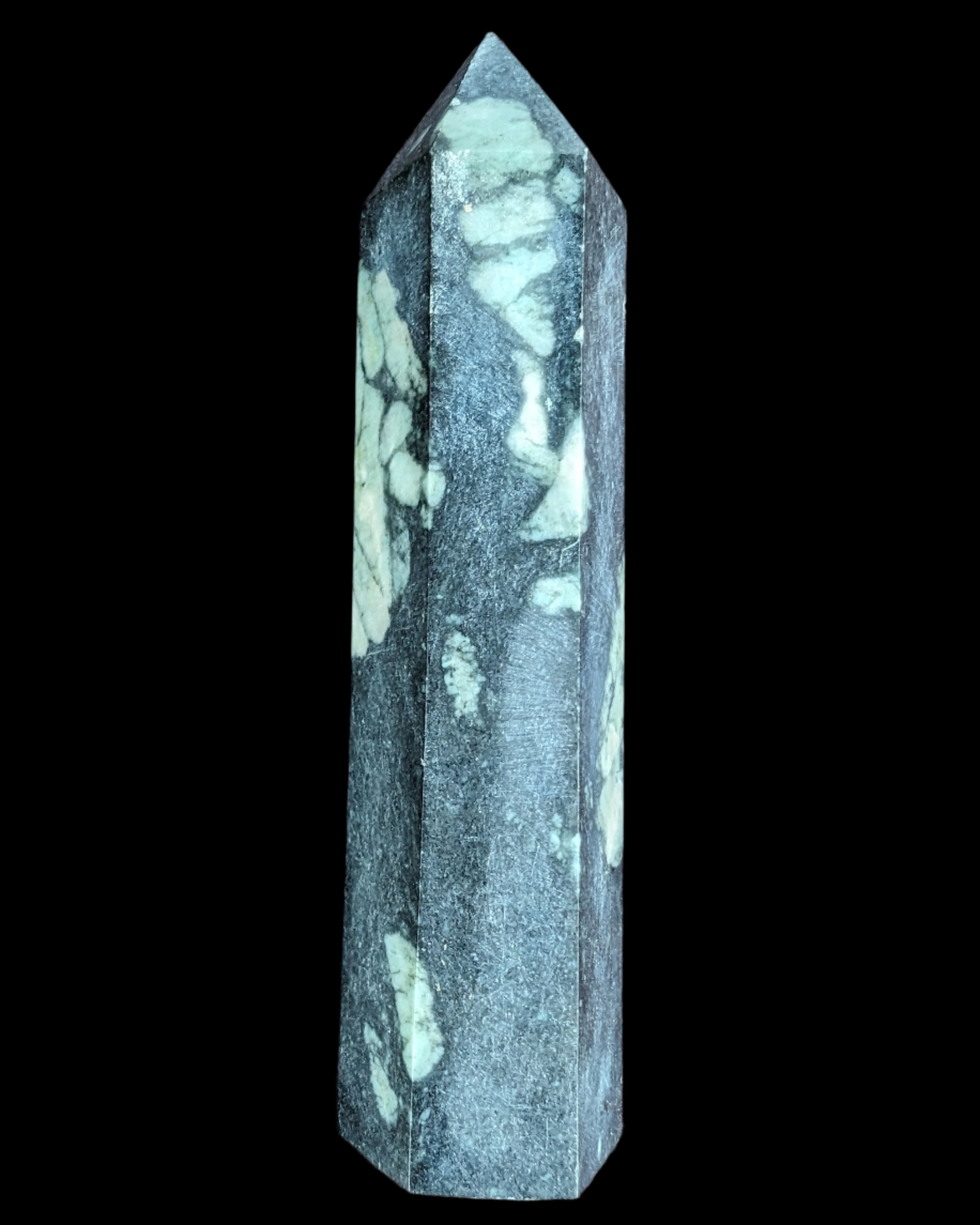 Chrysanthemum Stone wand 90g - Rocks and Things Store