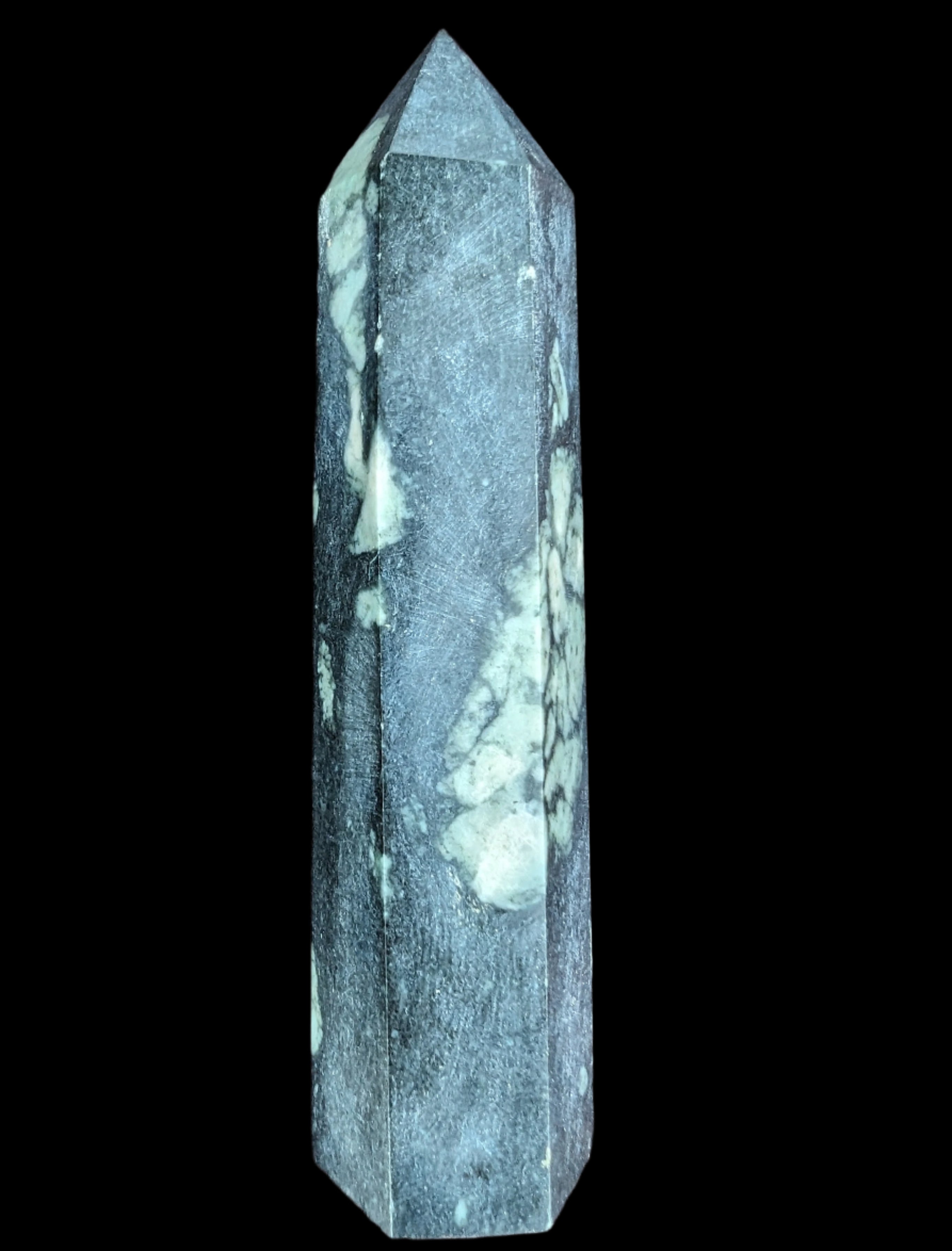 Chrysanthemum Stone wand 90g - Rocks and Things Store