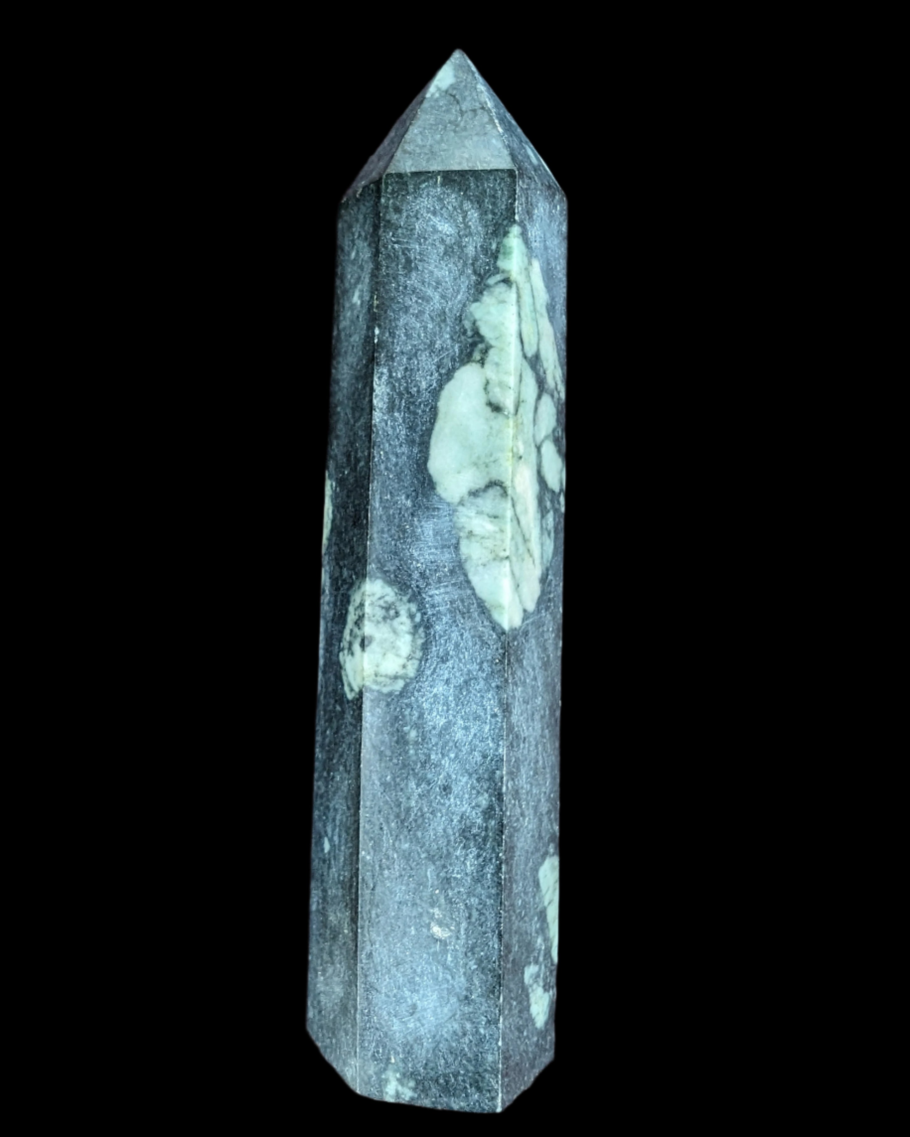 Chrysanthemum Stone wand 90g - Rocks and Things Store