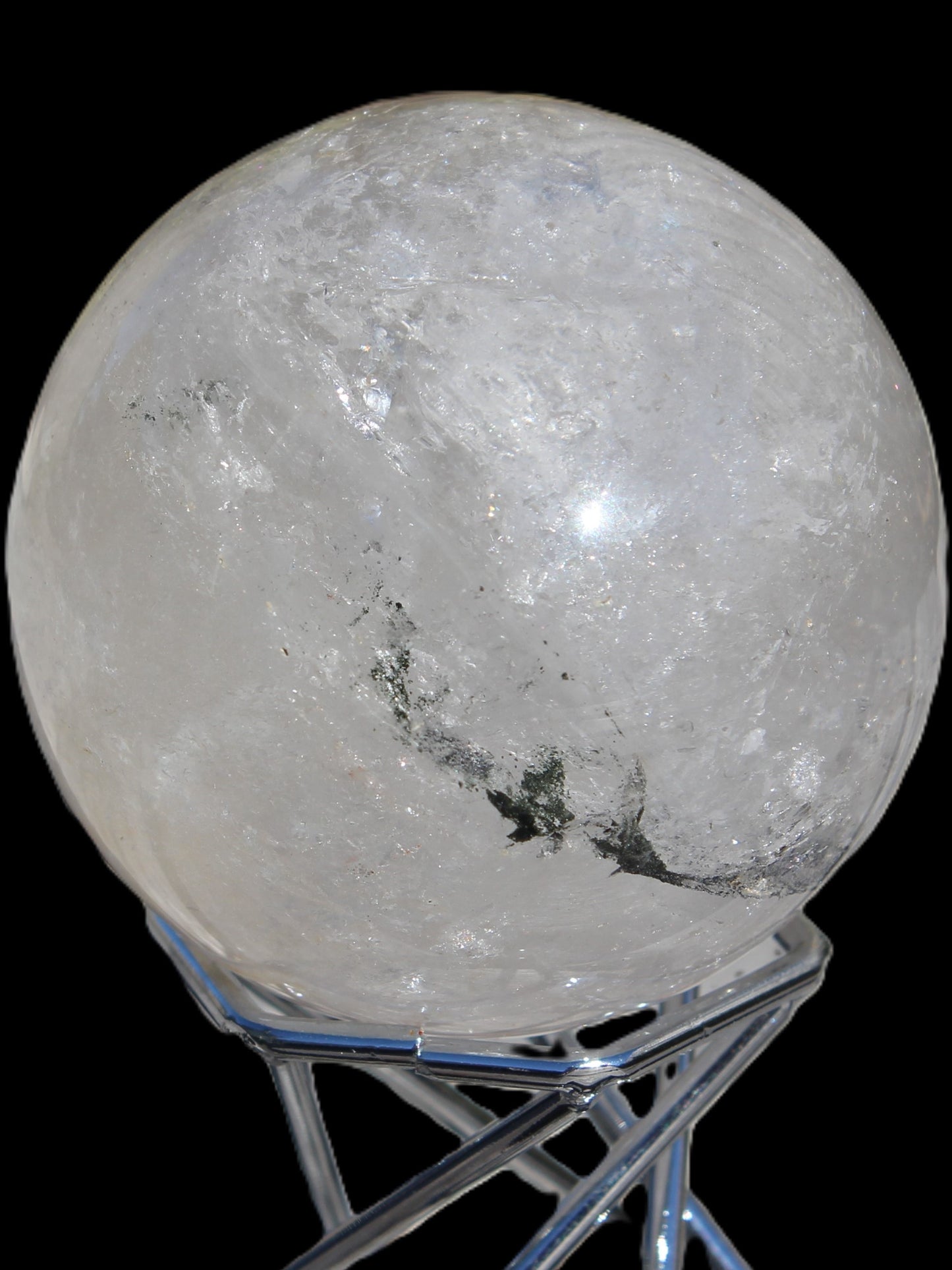 Green Ghost garden Quartz sphere 55mm 230g Rocks and Things