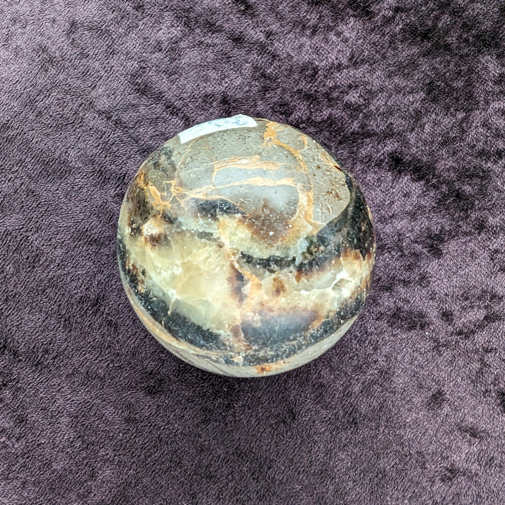 Septarian Dragon Stone sphere 55mm 244g Rocks and Things