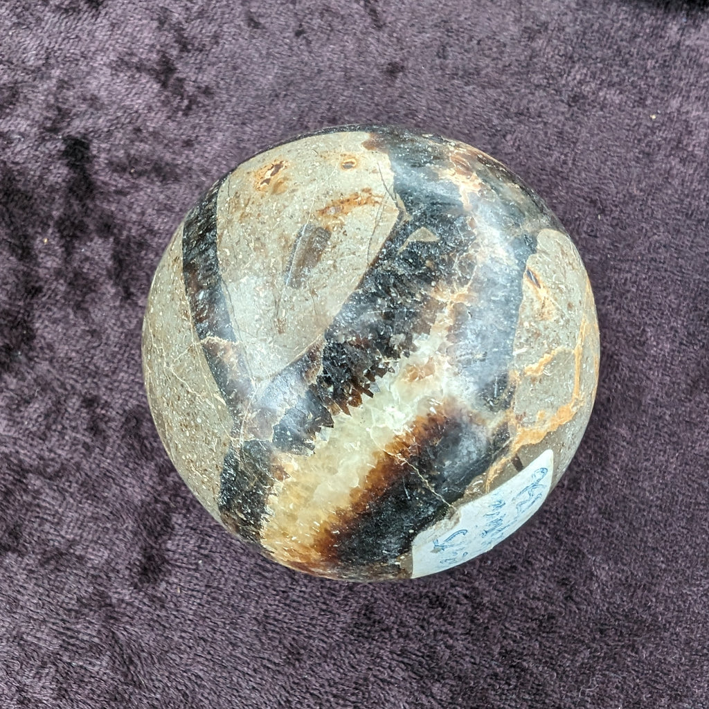 Septarian Dragon Stone sphere 55mm 244g Rocks and Things
