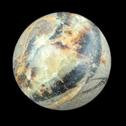 Septarian Dragon Stone sphere 55mm 244g in sunlight - Rocks and Things Store